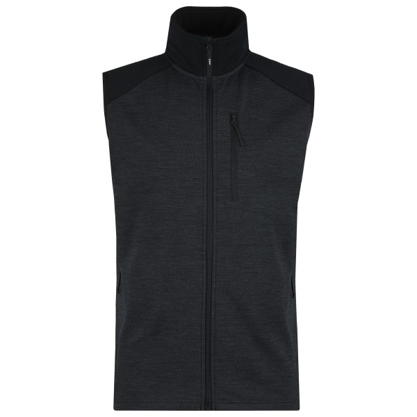 Stoic - MerinoFleece335 KuolpaSt. Vest - Merinogilet Gr 4XL schwarz von Stoic