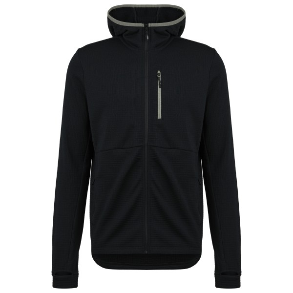 Stoic - MerinoGrid285 NorrdalSt. Zip Hoody - Fleecejacke Gr 3XL schwarz von Stoic