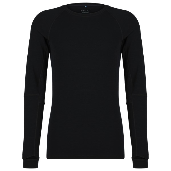 Stoic - MerinoMesh150 SadjemSt. L/S - Merinoshirt Gr L schwarz von Stoic