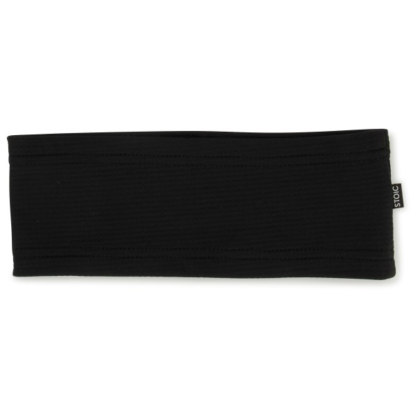 Stoic - PaukiSt. Waffle Fleece Headband - Stirnband Gr One Size schwarz von Stoic