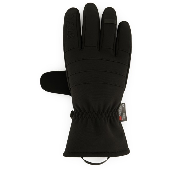 Stoic - SkansholmSt. Softshell 5 Finger - Handschuhe Gr 10 - L;11 - XL;12 - XXL;6 - XXS;7 - XS;8 - S;9 - M schwarz von Stoic