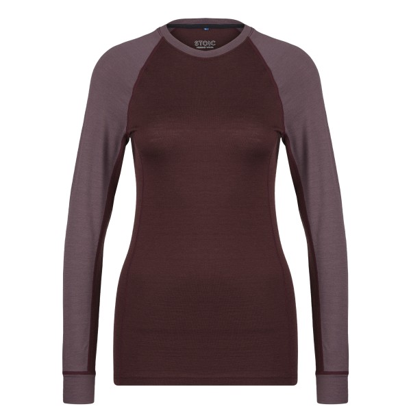 Stoic - Women's Merino180 BengtSt. L/S - Merinounterwäsche Gr 3XL;L;M;S;XL;XS;XXL grau;schwarz von Stoic