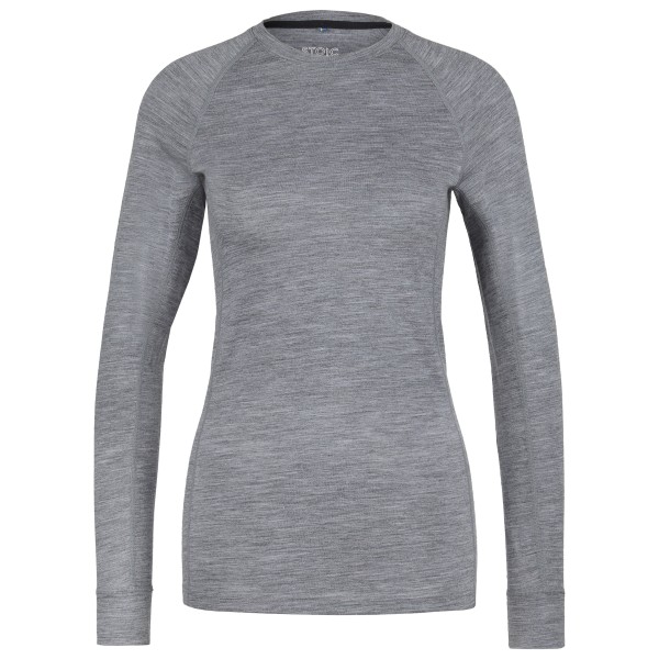 Stoic - Women's Merino180 BengtSt. L/S - Merinounterwäsche Gr XL grau von Stoic