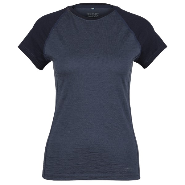 Stoic - Women's Merino180 BengtSt. S/S - Merinounterwäsche Gr L blau von Stoic