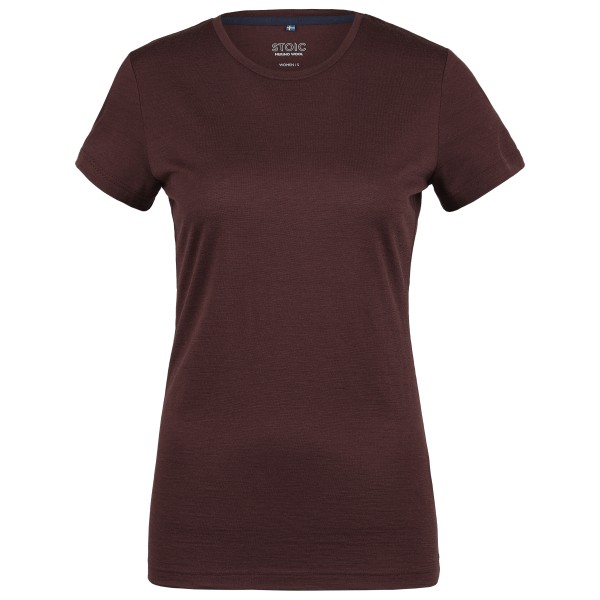 Stoic - Women's Merino180 BengtSt. T-Shirt slim - Merinoshirt Gr XXL braun von Stoic