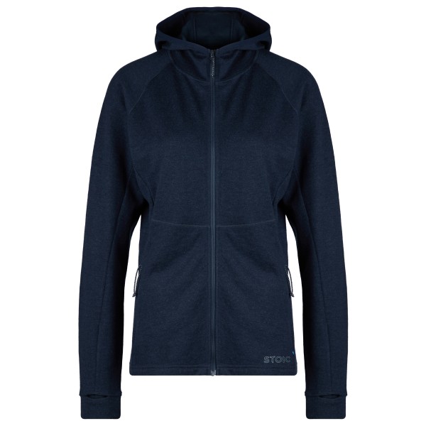 Stoic - Women's Merino260 StadjanSt.  Hoody - Merinohoodie Gr 38 blau von Stoic