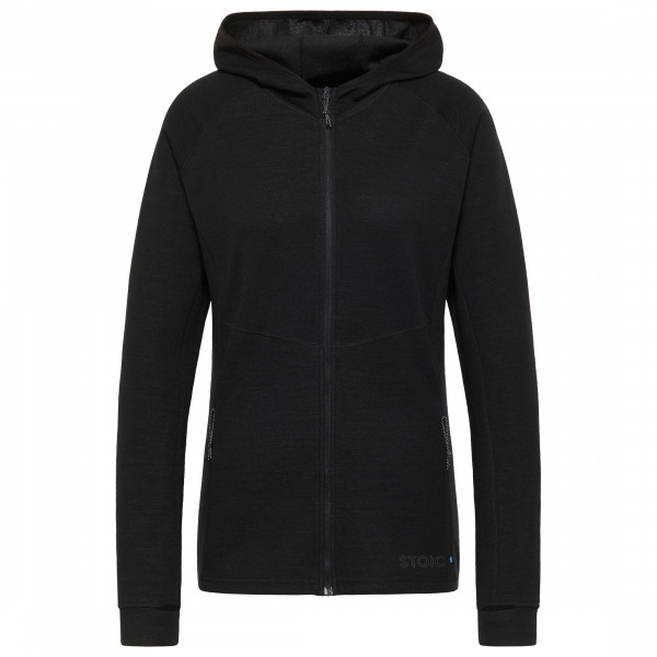 Stoic - Women's Merino260 StadjanSt.  Hoody - Merinohoodie Gr 44 schwarz von Stoic