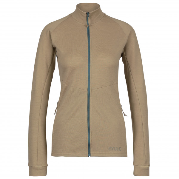 Stoic - Women's Merino260 StadjanSt. Jacket - Merinojacke Gr 44 beige von Stoic