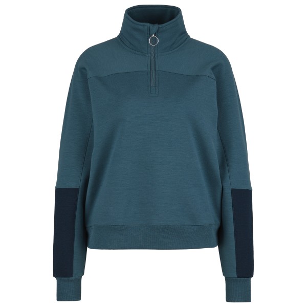 Stoic - Women's MerinoFleece335 MMXX. Lulea Half zip - Merinopullover Gr 3XL blau von Stoic