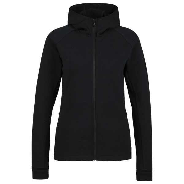 Stoic - Women's MerinoGrid285 NorrdalSt. Zip Hoody - Fleecejacke Gr L schwarz von Stoic