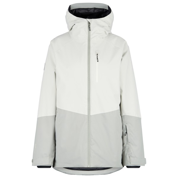 Stoic - Women's MountainWool AsplidenSt. Long Ski Jacket - Skijacke Gr XS grau/weiß von Stoic