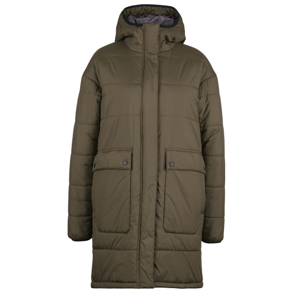 Stoic - Women's MountainWool StorboSt. Padded Coat - Mantel Gr 34;36;38;40;42;44;46 braun;schwarz von Stoic