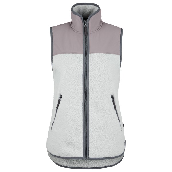 Stoic - Women's NorrvikSt. Pile Fleece Vest - Fleecegilet Gr 34;36 grau von Stoic