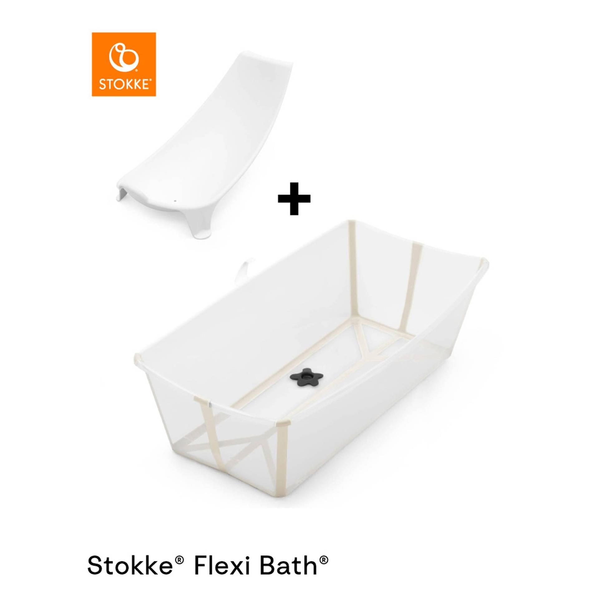 2-tlg. SET Badewanne XL & Badewannensitz von Stokke