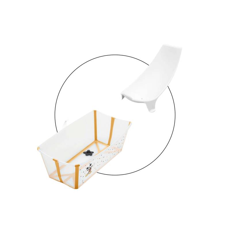 Bundle Badewanne inkl. Badewannensitz Newborn Support von Stokke