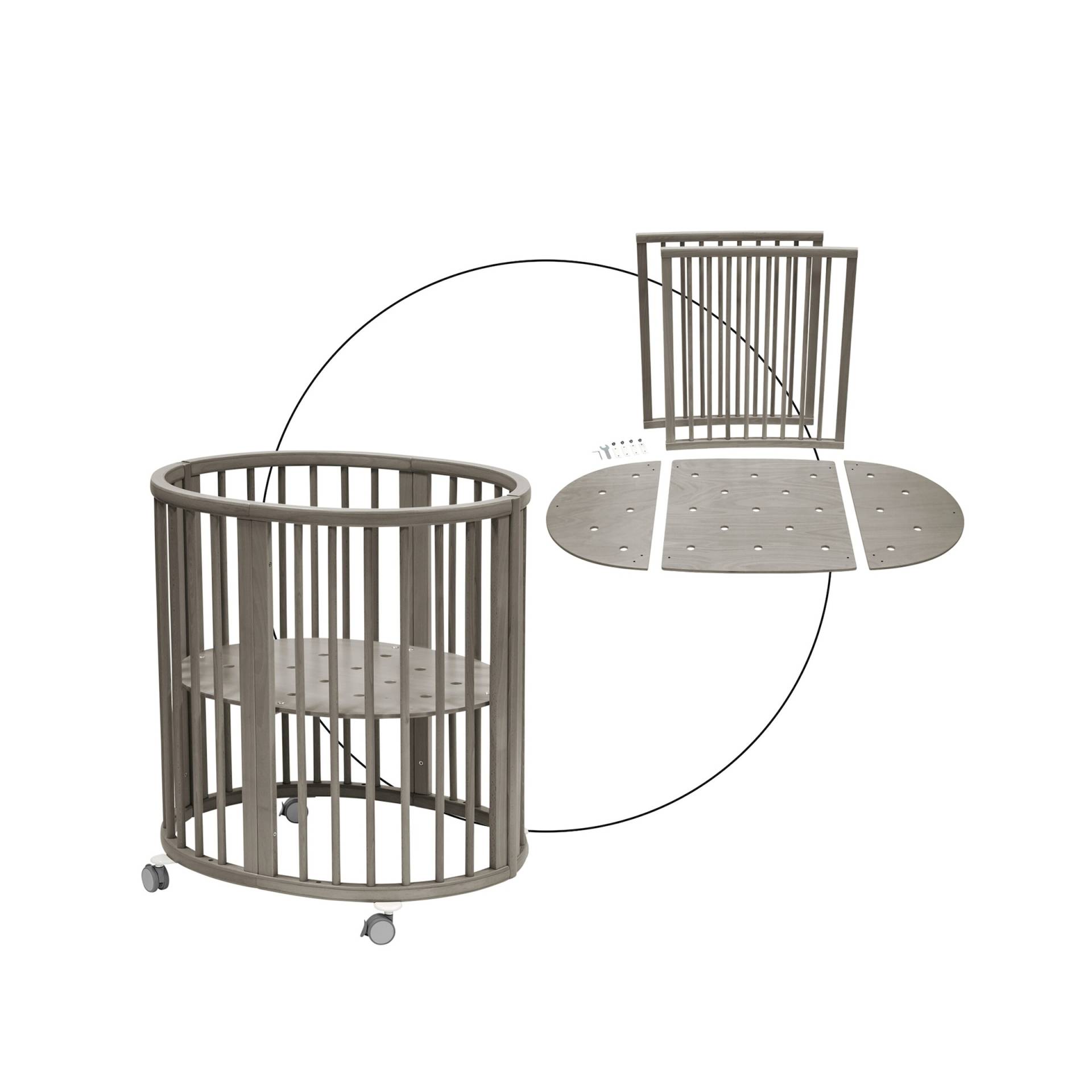 Bundle Sleepi Mini inkl. Umbausatz zum Kinderbett Sleepi Bundle Sleepi Mini inkl. Umbausatz zum Kinderbett Sleepi von Stokke