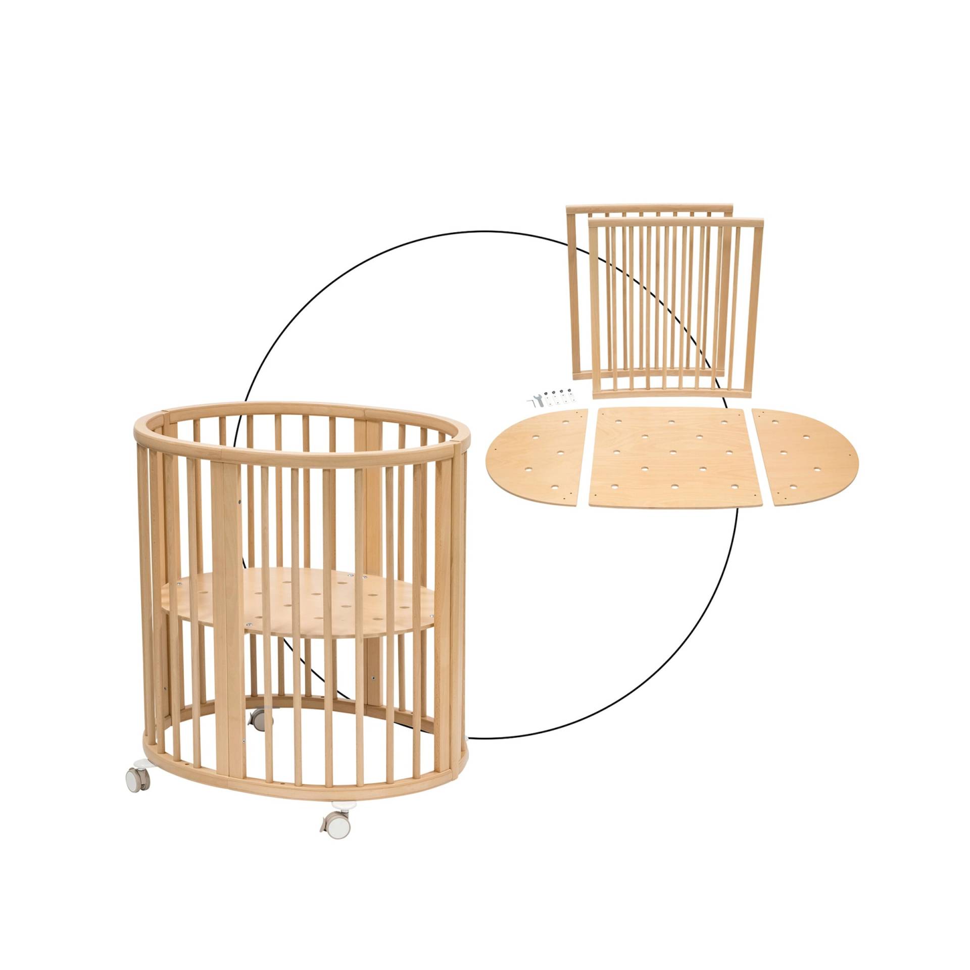Bundle Sleepi Mini inkl. Umbausatz zum Kinderbett Sleepi Bundle Sleepi Mini inkl. Umbausatz zum Kinderbett Sleepi von Stokke