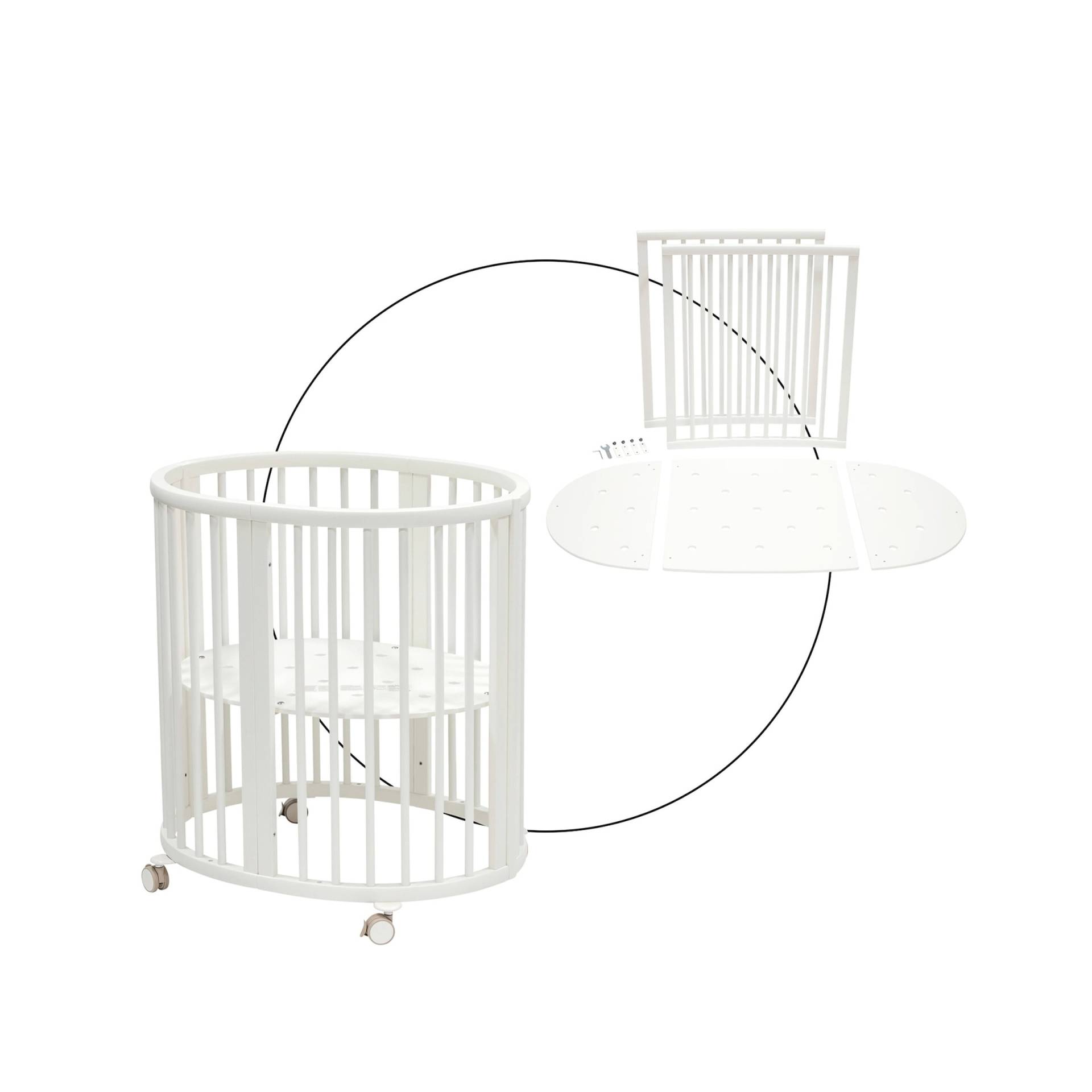 Bundle Sleepi Mini inkl. Umbausatz zum Kinderbett Sleepi Bundle Sleepi Mini inkl. Umbausatz zum Kinderbett Sleepi von Stokke