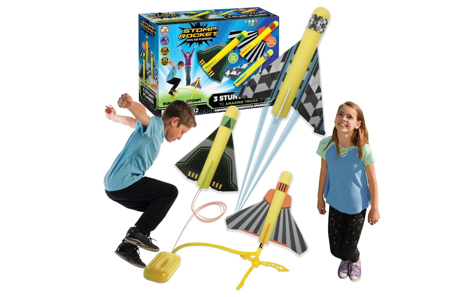 Stomp Rocket Flug-Drache »Rocket Flugzeuge« von Stomp Rocket