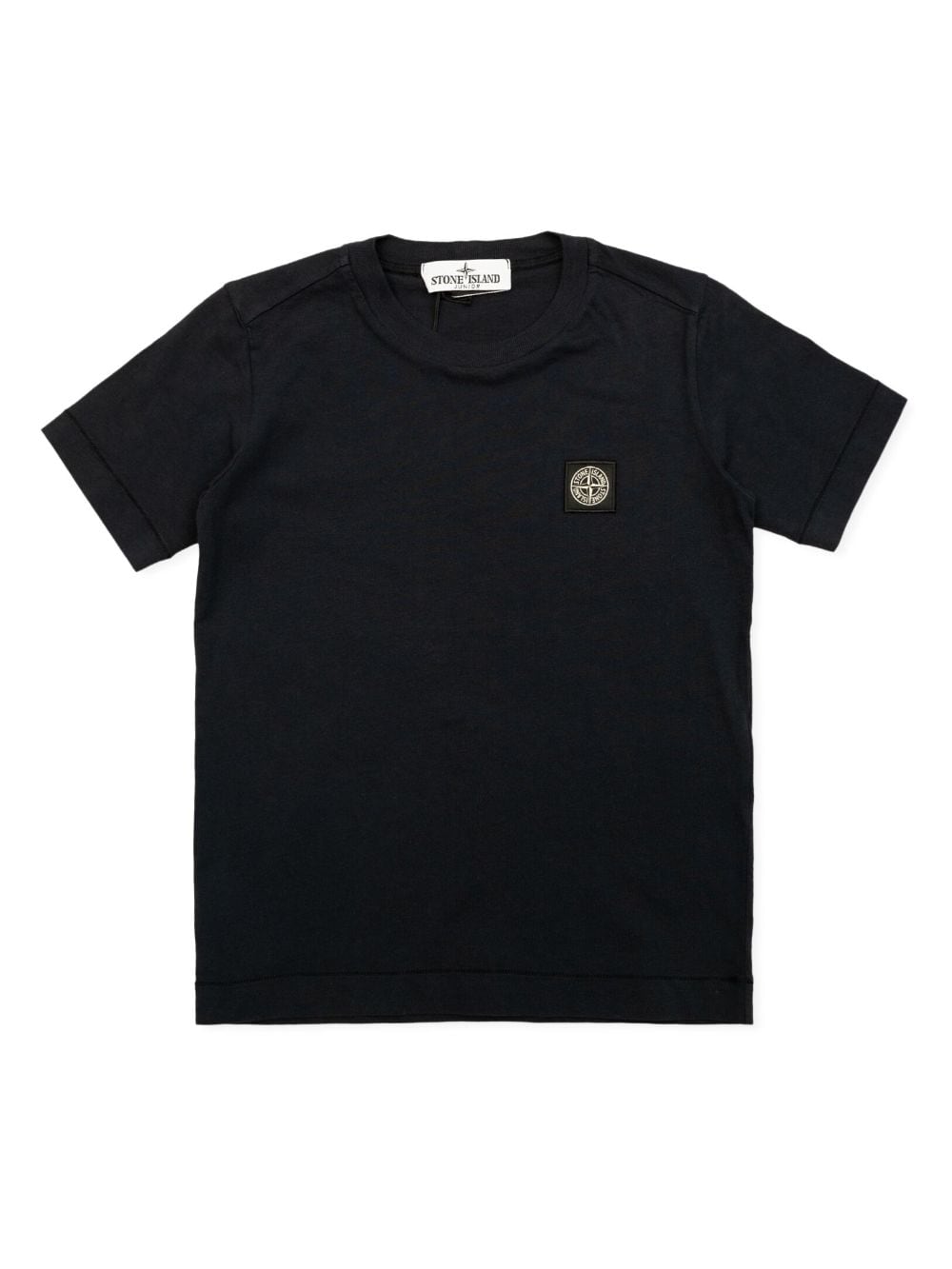 Stone Island Junior Compass-appliqué cotton T-shirt - Black von Stone Island Junior