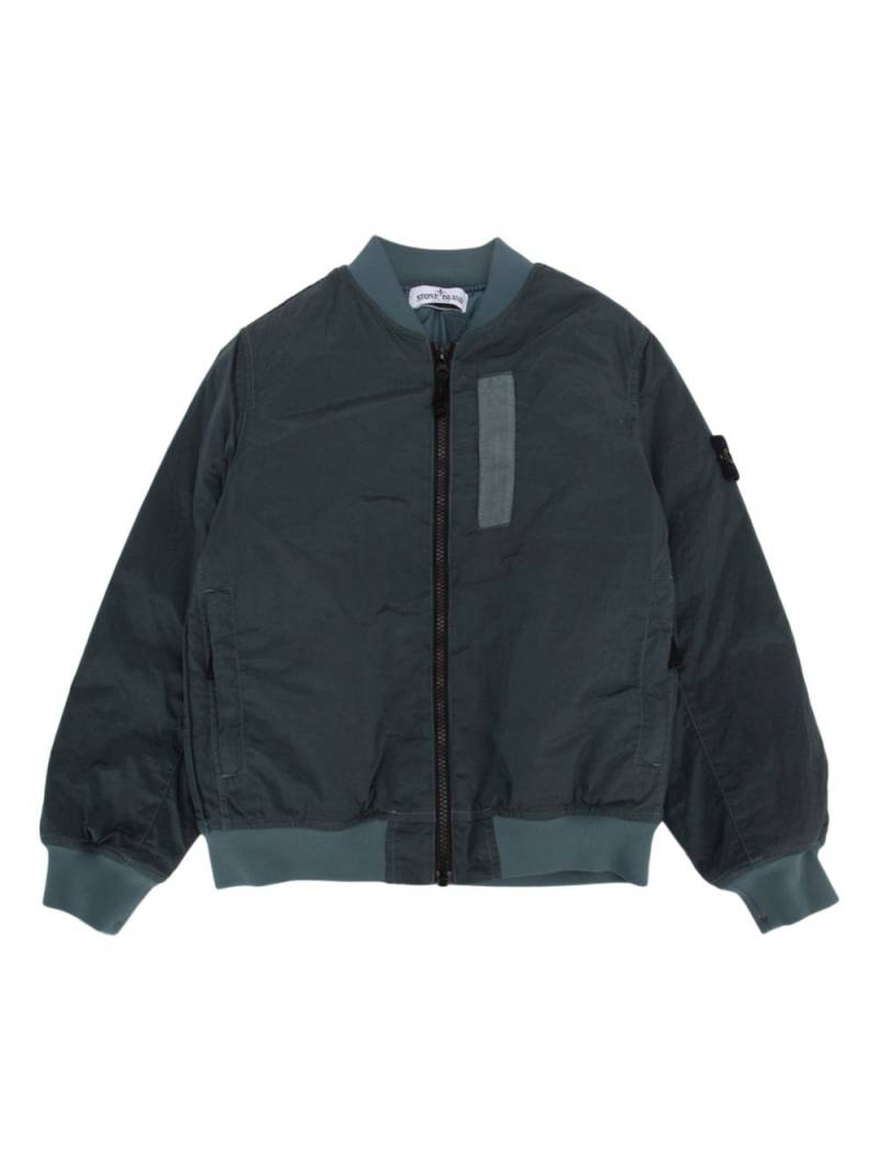 Stone Island Junior Compass-badge bomber jacket - Grey von Stone Island Junior