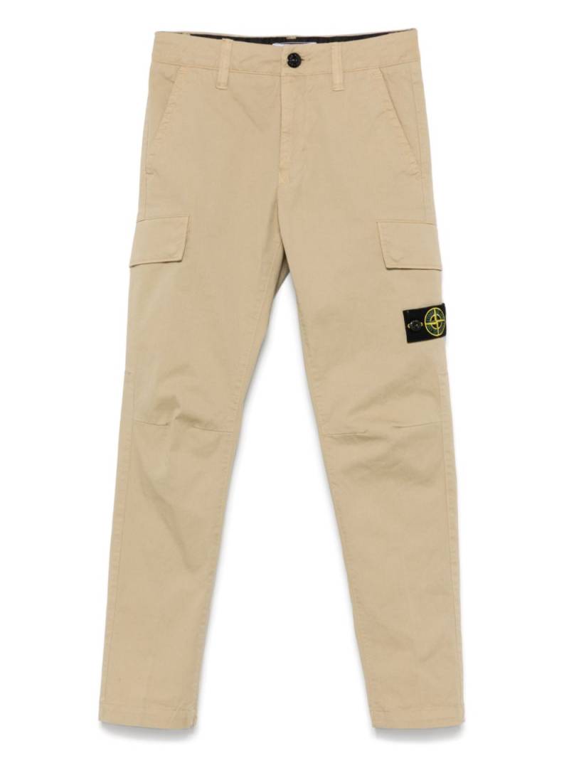 Stone Island Junior Compass-badge cargo pants - Neutrals von Stone Island Junior