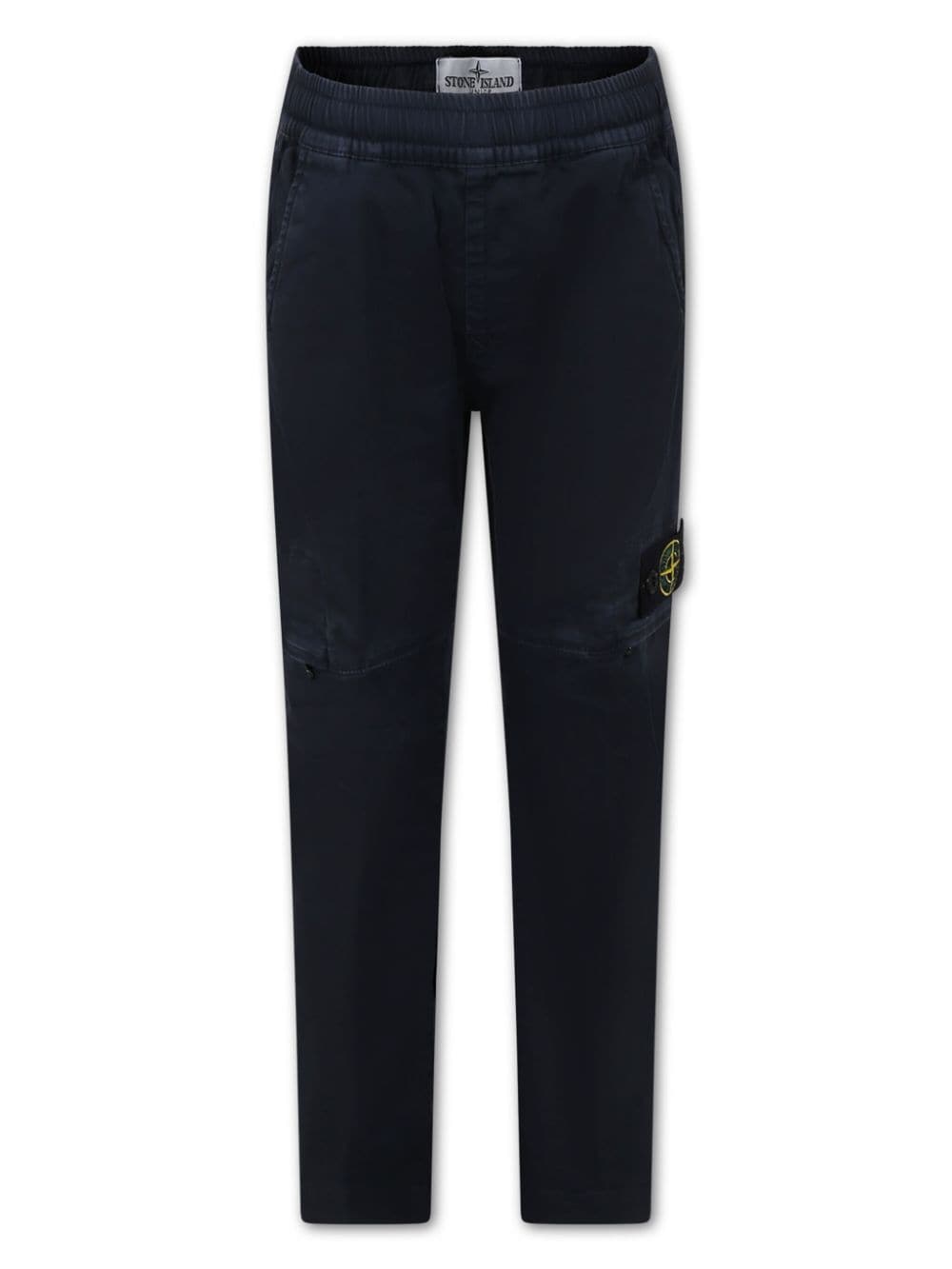 Stone Island Junior Compass-badge cargo trousers - Blue von Stone Island Junior