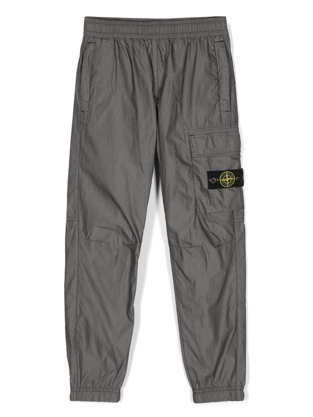 Stone Island Junior Compass-badge cargo trousers - Grey von Stone Island Junior