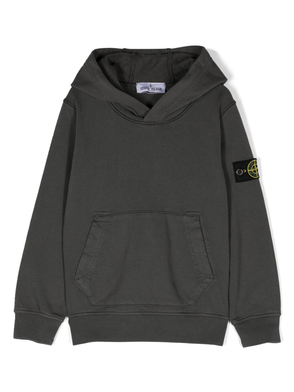 Stone Island Junior Compass-badge cotton sweatshirt - Grey von Stone Island Junior