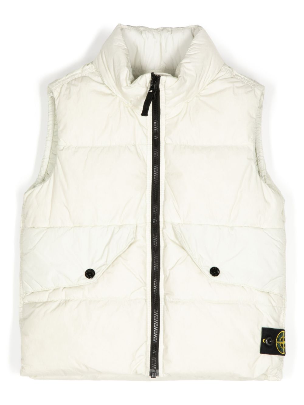 Stone Island Junior Compass-badge down jacket - Neutrals von Stone Island Junior