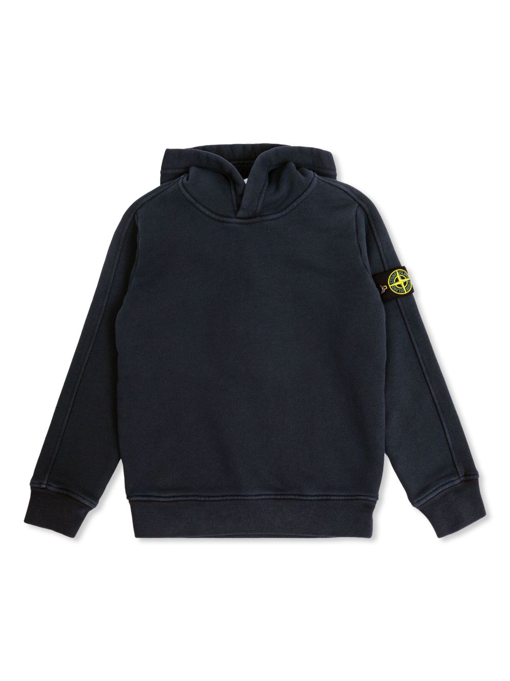 Stone Island Junior Compass-badge hoodie - Black von Stone Island Junior