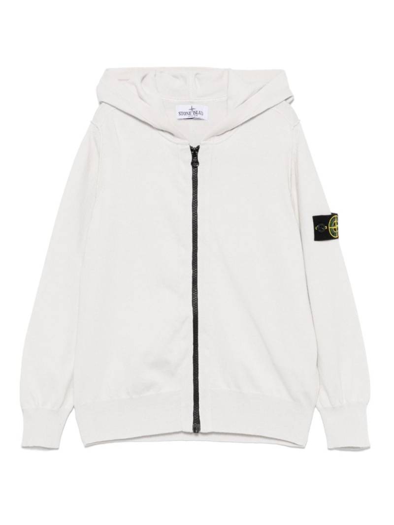 Stone Island Junior Compass-badge hoodie - Grey von Stone Island Junior