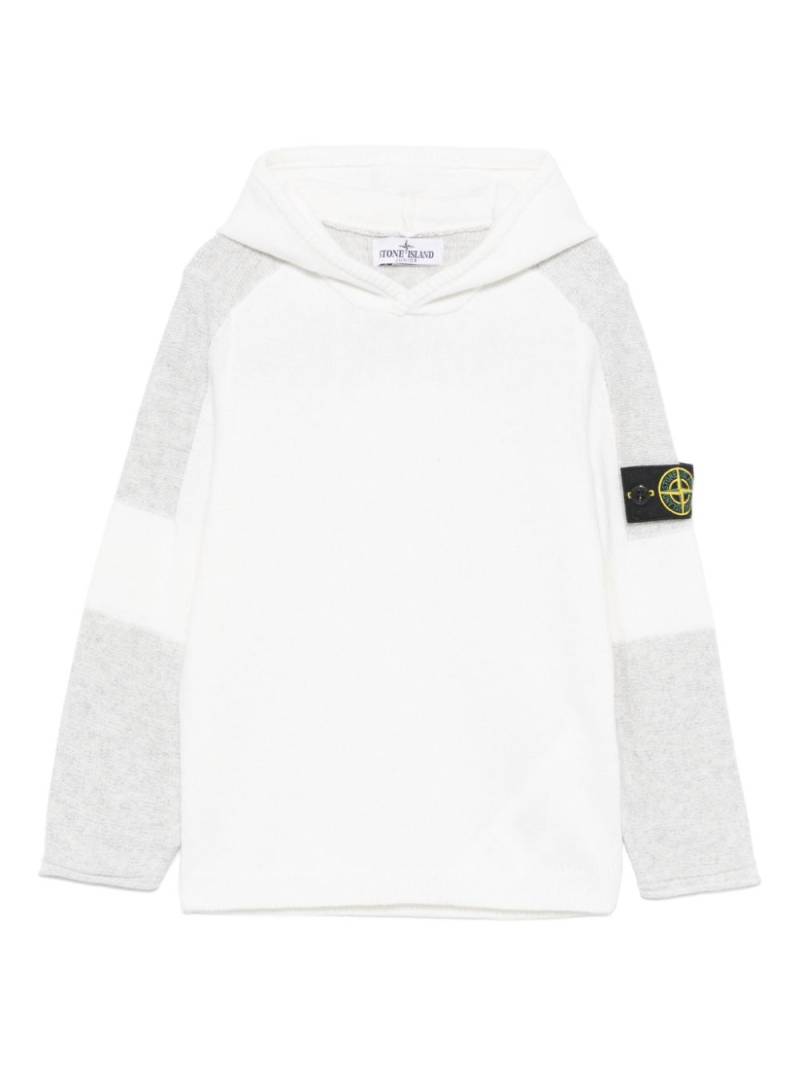 Stone Island Junior Compass-badge hoodie - Neutrals von Stone Island Junior