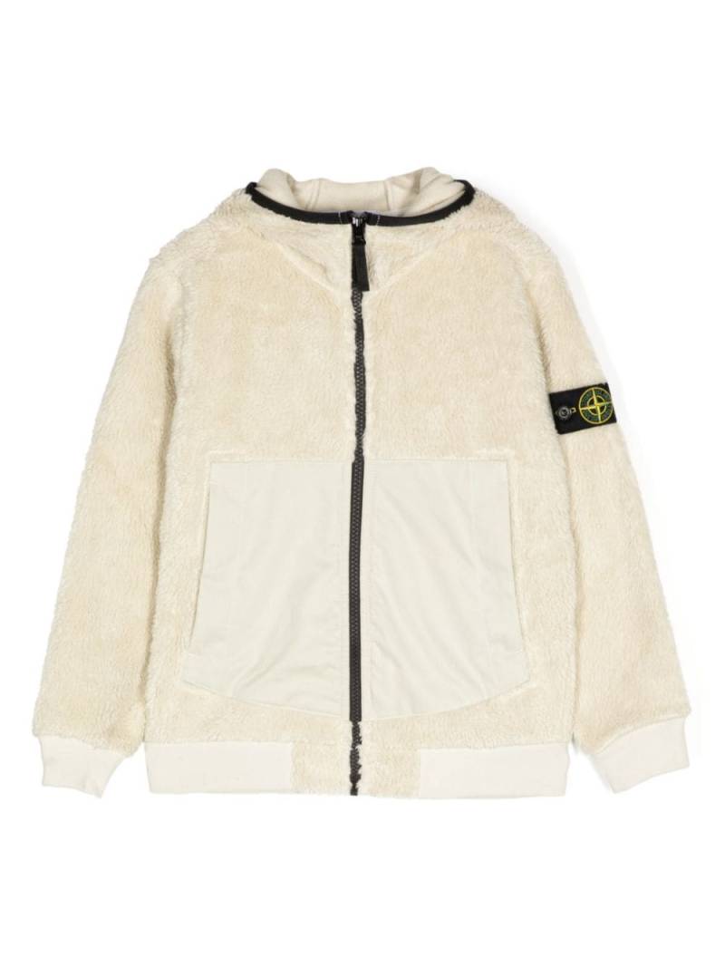 Stone Island Junior Compass-badge jacket - Neutrals von Stone Island Junior