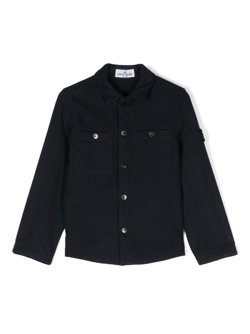 Stone Island Junior Compass-badge shirt - Blue von Stone Island Junior