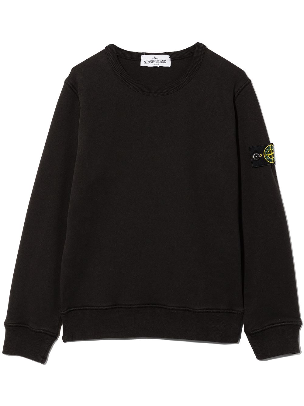 Stone Island Junior Compass badge sweatshirt - Black von Stone Island Junior