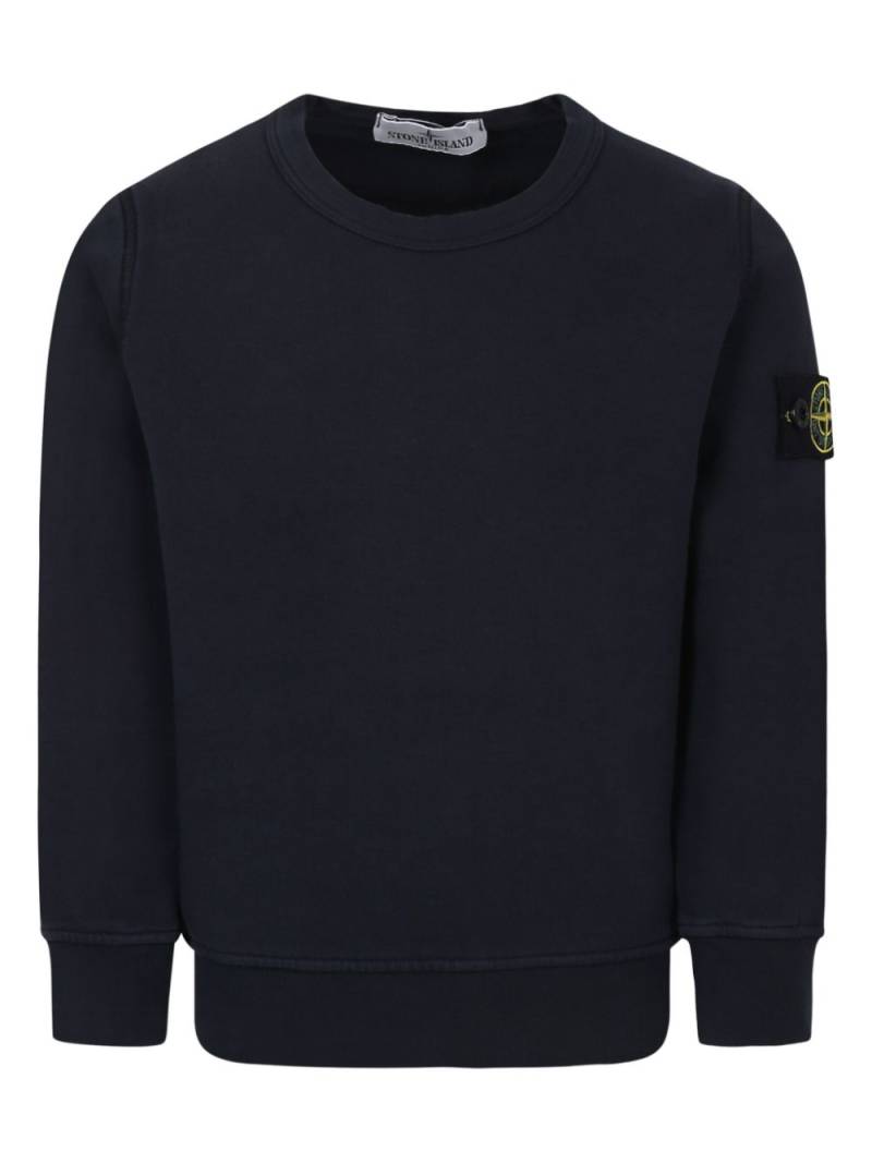 Stone Island Junior Compass-badge sweatshirt - Blue von Stone Island Junior