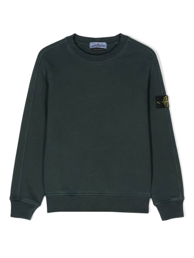 Stone Island Junior Compass-badge sweatshirt - Green von Stone Island Junior