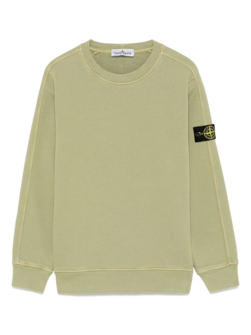 Stone Island Junior Compass-badge sweatshirt - Green von Stone Island Junior