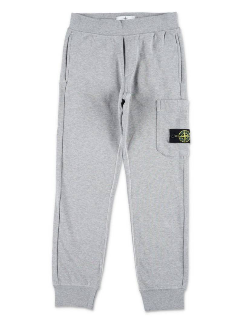 Stone Island Junior Compass-badge track pants - Grey von Stone Island Junior