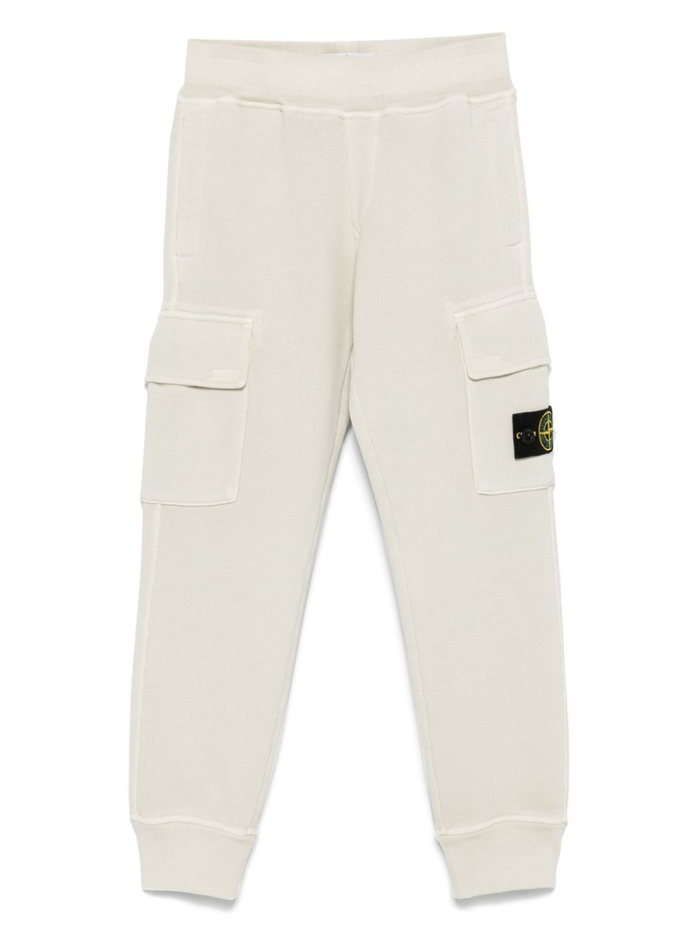 Stone Island Junior Compass-badge track pants - White von Stone Island Junior