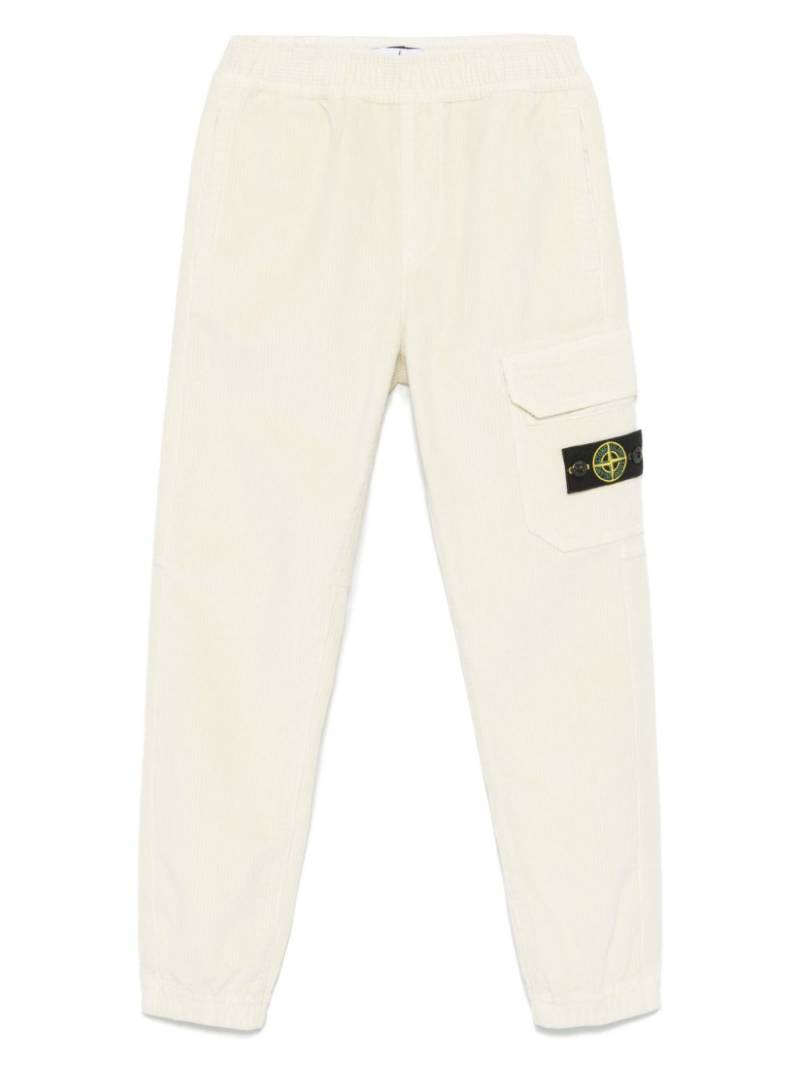 Stone Island Junior Compass-badge trousers - Neutrals von Stone Island Junior