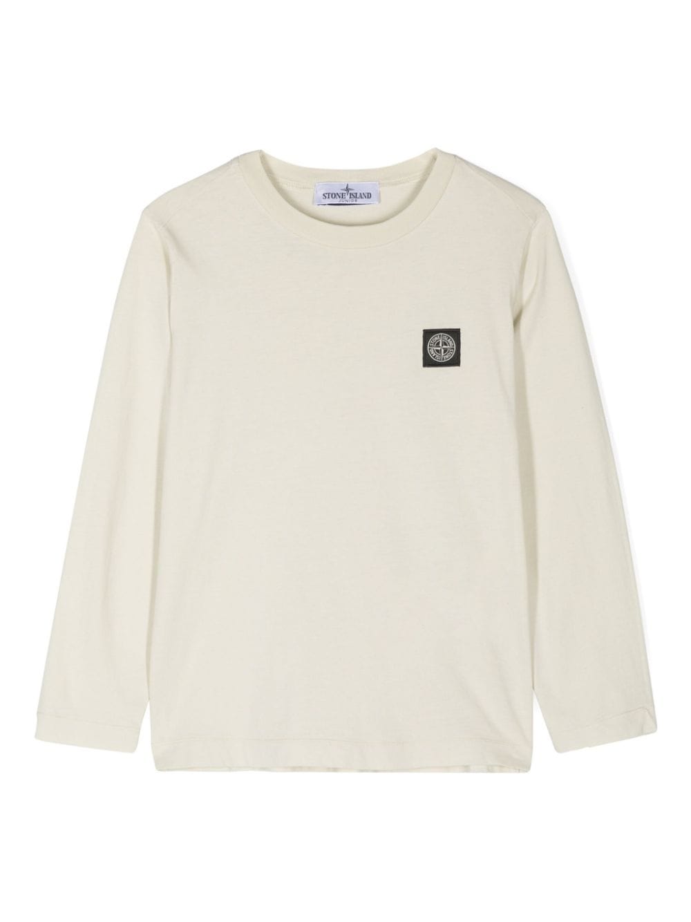 Stone Island Junior Compass-motif cotton T-shirt - Neutrals von Stone Island Junior