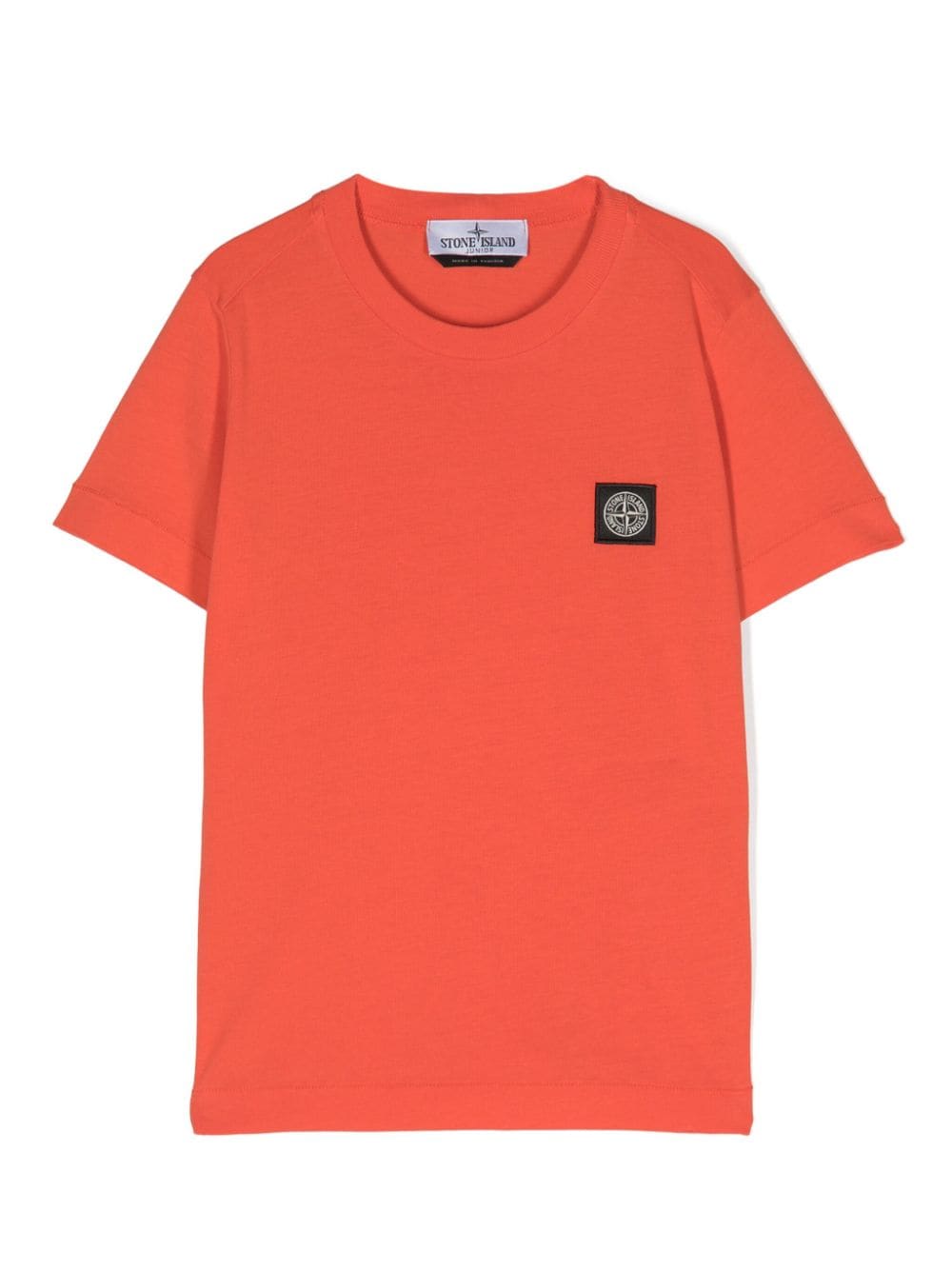 Stone Island Junior Compass-motif cotton T-shirt - Red von Stone Island Junior