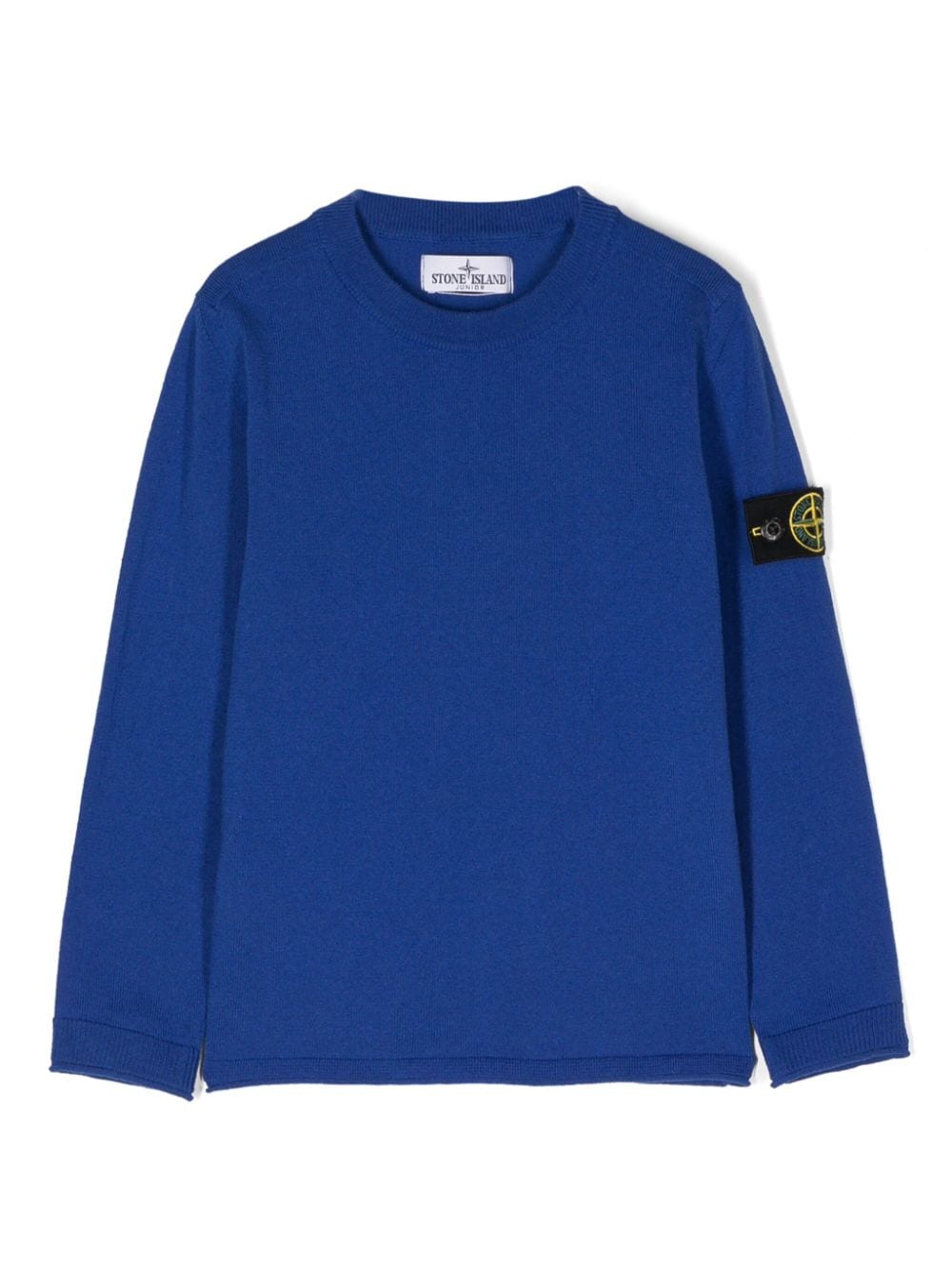 Stone Island Junior Compass-motif cotton jumper - Blue von Stone Island Junior