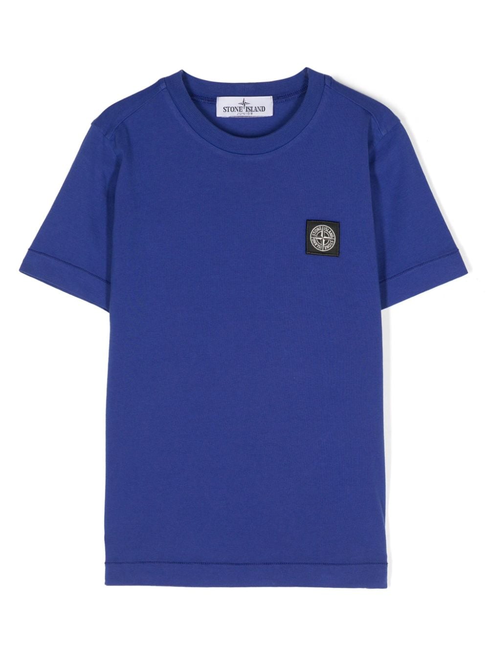 Stone Island Junior Compass-patch cotton T-shirt - Blue von Stone Island Junior