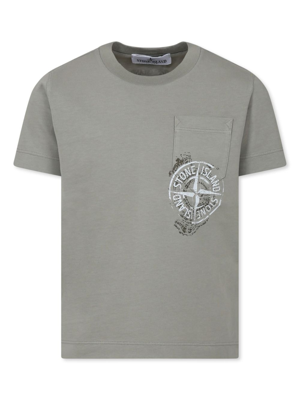 Stone Island Junior Compass-print T-shirt - Green von Stone Island Junior