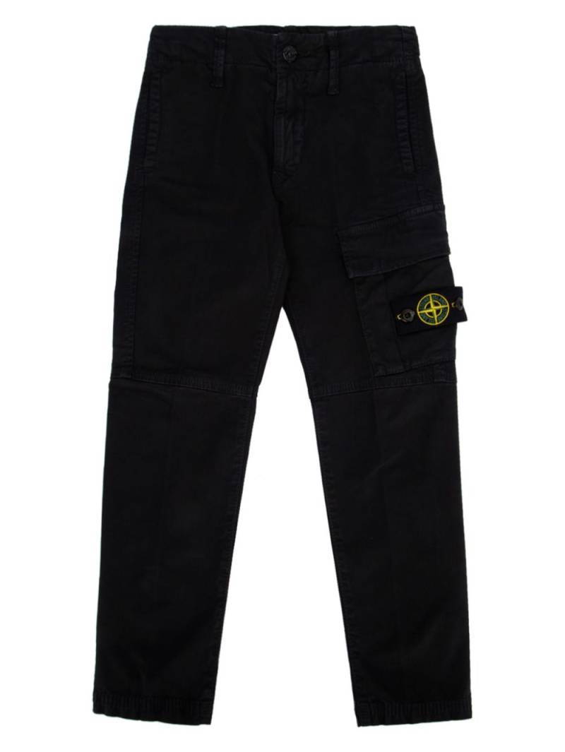 Stone Island Junior Compass trousers - Black von Stone Island Junior