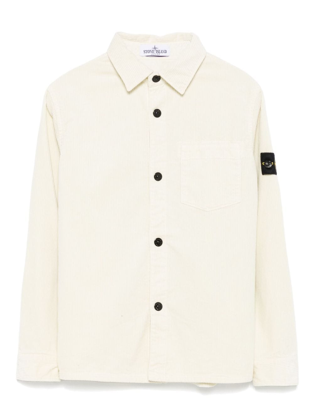 Stone Island Junior corduroy shirt - Neutrals von Stone Island Junior