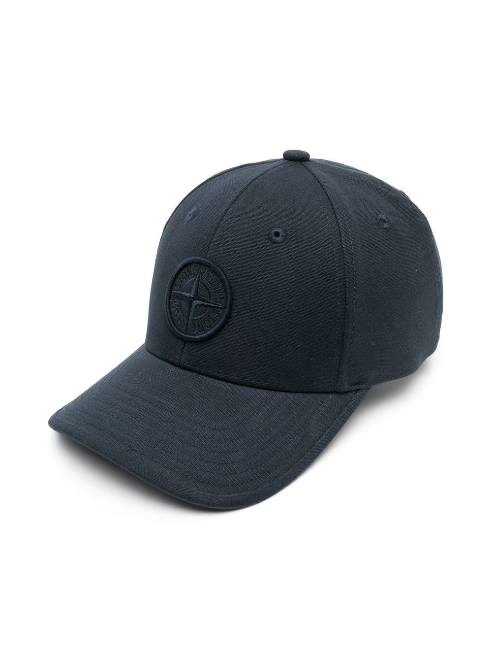 Stone Island Junior embroidered-logo cap - Blue von Stone Island Junior